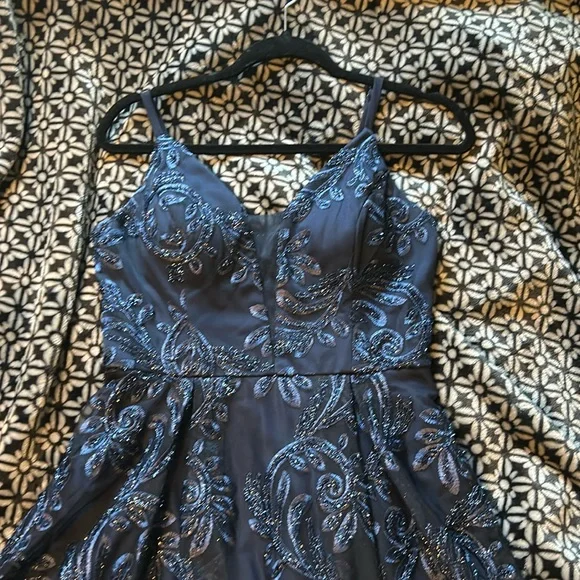 Speechless | Dresses | Speechless Sparkly Navy Homecoming Dress | Poshmark